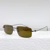 Sunglasses 0070O Rimless Frameless CT Women Small Square Uv400 Simple Luxury Pure Titanium Gold Silver Eyeglasses For Men