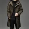 Wysokiej jakości zima nowa kurtka dla męskiej kurtki młodzieżowej minimalistyczny biznesowy biznes