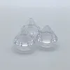 500 X 5G/5ML Clear Small Diamond Shape Cream Jar For Cosmetic Sample Container Pot Cream