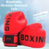 Boxningshandskar för barn vuxna Muay Thai Boxe Sanda Equipment Free Fight Martial Arts Kick Boxing Training Glove Training 231225