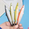 30Pcs Novelty Simulated Fish Ballpoint Pen Funny Shape Pens Black Oil Ink Office Writing Supplies Cute School Stationery