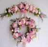 Wreaths Artificial Fake Flowers Penoy Wreath Door Hanging Wall Garland Silk Flowers Floral for Christmas Home Wedding Party Decoration