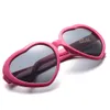 Lovatfirs 10 Pack lunettes de soleil coeur d'amour pour fête femmes hommes enfants multicolore noir blanc rose vert Protection UV 231225