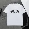 Erkek Tasarımcı Tshirts Moda Tshirt Erkekler Tasarımcı Gömle Lüks Top Kadın Tişört Mürettebat Boyun Kısa Kollu Pamuk Nefes Alabalı Mektup Tişört Asya Boyutu M-XXXL