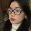 Occhiali da sole Corea Nero Montatura per occhiali Ultra Leggero Cat Eye Donna Occhiali Anti Blu Occhiali per computer moda Whosale