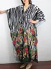 Dames Badmode Bloemenprint Badpak Cover Up Robe De Plage 2023 Zomer Boheemse Jurk Losse Strandkleding Cover-ups Strand Kaftan Pareo