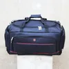 Male Men Travel Bag Portable Molle Women Tote Waterproof Oxford Casual Travel Duffel Bag Black Luggage Bags XA218K 231226