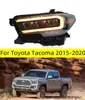 Faróis estilo do carro faróis para toyota tacoma 20 1520 20 tacoma led farol drl sinal dinâmico cabeça lâmpada acessórios automóveis