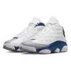 Men Jump Man Basketball Shoes 13s French Blue Grey Del Sol Obsidian Black Cat Flint Hyper Royal Bred Starfish Cap And Gown 13 Trainers Sports Sneakers