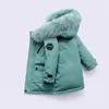 Winter White duck down Jacket Boys Parka Thick Warm Baby Outerwear Coat 2-12 Yrs Kids toddler girl clothes Teenage clothing 231226