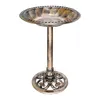 1 Set 50cm 2 In1 Bird Bath Drinking Basin Pedestal Feeder för utomhus trädgårdsbordsgård Art Decoration Home Supplies 231225