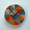 Wall Clocks European Style Creative Clock Living Room Mute Wooden Fashion Modern Quartz Retro Home Decoration Supplies