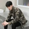 Casual Wear Mens Oversized Camo Jacket Sportswear Thick Denim Men Overall Green Military Winter Camouflage Coat Male XXL 231226