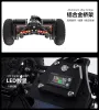 4 عجلات تزلج كهربائي Longboard All Terrain 3600W Off Road Stroft Scooter Max Max Peeed 70 كم/ساعة مع أضواء ملونة