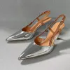 Couro de qualidade premium/camurça moda feminina sandálias de salto alto com salto de 7,5 cm/9,5 cm