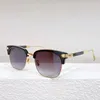 2024 NOWOŚĆ SEZONALNE NOWOŚĆ NOWOŚĆ SUNGLASSES MARSKA MARNE KLASYKA Half Frame Square Modern Style Style Nowe okulary przeciwsłoneczne z pudełkiem