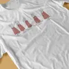 Camisetas para hombre, camiseta bonita para hombre, camiseta informal de algodón con dibujos animados de Ernest Celestine, ropa estampada de manga corta con cuello redondo
