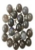 Fubaoying – lot de 25 breloques en Agate grise naturelle de haute qualité, boule ronde, pendentif 16mm pour la fabrication de bijoux, boucles d'oreilles, 2186155