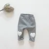 Spodnie Baby Girls Ubrania zimowe spodnie maluchowe polar urodzone pantelones niemowlę aksamitne dla dzieci legginsy