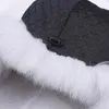 Chapéu de pele para mulheres natural guaxinim pele de raposa russo ushanka chapéus inverno grosso orelhas quentes moda trapper bombardeiro neve boné 231225