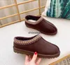 Mann Frauen Modische Tasman Slipper Mini Schneestiefel Schaffell Plüsch Fell Warm halten mit Karte Staubbeutel Weich Bequem Lässig Schöne Geschenke