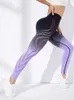 LU Align Leggings Yoga Pantals Sports ombre Running Hollow Pant Gym Leggings Femmes hautes taille pantalon de fitness sans couture