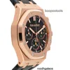 Montre pour homme Swiss Royal Oak Offshore Audpi Series Tendance de la mode Quartz Audemar Pigue Royal Oak Auto Montre avec bracelet en or rose pour homme 26240OROOD002CR01 AA2C I7HI