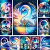 Bird Swan Flamingo AB Diamond Painting Wall Decor Mosaic Cross Stitch Kit Crafts Supplies For Adults Custom Mother Kids 231225