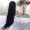 12A 250 density long 30 inch lace closure wig Cuticle Aligned Brazilian Virgin human hair wigs2175061