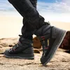 Rock offshore Fishing Shoes Men's Shoes Waterproof Skid-proof Reef-climbing Shoes Air-permeable Handiness Felt Spike Soles 231226