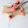 Decorative Flowers Simulated Fruit Artificial Flower Branch Living Room Decoration Dry Pomegranate