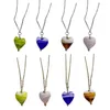 Chaînes coeur pendentif colliers petits ras de cou en acier inoxydable matériel fête bijoux cou pour les filles livraison directe