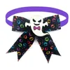 Vêtements pour chiens 50pcs noeud papillon Halloween motif citrouille fournitures pour animaux de compagnie petit noeud papillon chat accessoires de toilettage