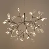 Lampe LED suspendue en forme de feuille d'arbre Heracleum, design moderne, luminaire décoratif d'intérieur, idéal pour un salon, un Bar ou un Restaurant, AL12243j