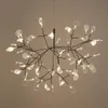 Modern Heracleum Tree Leaf Pendant Light LED Lamp Suspension Lamps Living Room Art Bar Iron Restaurant Home Lighting AL12243J