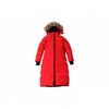 Veste de Noël Puffer Cananda GooseWomen's Canadian Down Jacket Women's Parkers Hiver Mi-longueur Au-dessus du genou À capuche Épais Chaud Gooses Chenghao01 693