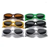 Sunglasses Cat Eye Y2K Men Outdoor Sports Shades UV400 Fashion Punk Women Sun Glasses