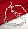 Women039S Sterling Silver Plated Fiveline Light Bead Tennis Necklace GSSN213 Fashion Lovely 925 Silver Plate SMEEEXKE Graduated9032352