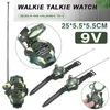 Mayitr 2st Camouflage Multifunctional Kids Toy Walkie Talkie Watch Portable Outdoor Wireless Walkie Talkies 231226