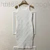 Basic & Casual Dresses designer Designer Women F Sexy Fashion Bodycon Suspenders Slim Skinny Womens Ladys Printed Knits Skirts Pure Color ZS2Z F424