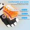 Winter warme Handschuhe volle Finger wasserdicht Radfahren Fahren Outdoor Motorrad Ski Touchscreen Fleece rutschfest Damen Herren 231225