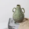 Vases Vase en céramique créatif Pots de fleurs minimalistes Arrangement décoratif décoration de bureau florale décoration de maison Vintage