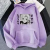 Anime tokyo ghoul juzo suzuya/rei hoodies mode tecknad vinter långärmad avslappnad kvinnor y2k huva tröja