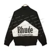 2024 Nieuwe Designer Hoodie Hude Sweatshirt Trendy Patchwork Pil Rits Gedrukt Korte Unisex Jas