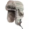 Winter Russische Bomberhoed Dames Heren Trapper Sneeuwkappen met oorflap Unshanka Hoed 231225