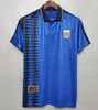 1994 Argentinië Retro voetbalshirt Maradona spelerversie Kempes Batistuta Riquelme HIGUAIN KUN AGUERO CANIGGIA AIMAR 94 uit voetbalshirts heren kinderen