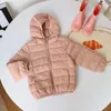 Bebê meninas crianças jaquetas para baixo casacos da criança jaquetas de inverno meninos meninas infantil branco quente outwear crianças clássico moda casacos 0-3 anos v2Q7 #