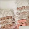 Hair Brushes Brand Pink Wooden Comb With A Pocket Styling Tool Girl Hairs Beauty Product Drop Delivery Products Care Tools Dhho5