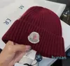 Sombreros de diseñador Gorro para hombre y mujer Otoño/Invierno Gorro de punto térmico Marca de esquí Gorro de punto 2023 Otoño e invierno Nuevo gorro de lana tejido Gorro de punto de lujo