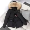 Cappotti caldi e spessi con cappuccio invernale Piumino da uomo di design femminile Giacca da donna Canadian Gooses Parkers S1